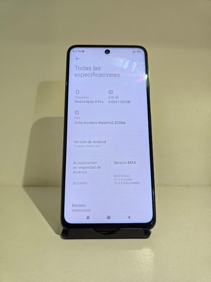 Note 9 Pro 128gb/6gb