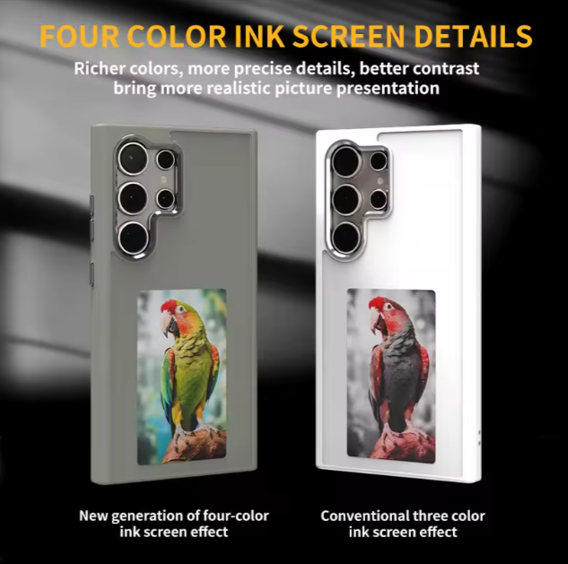 Funda NFC con pantalla para  S23 ultra, S24 ultra, S25 ultra 