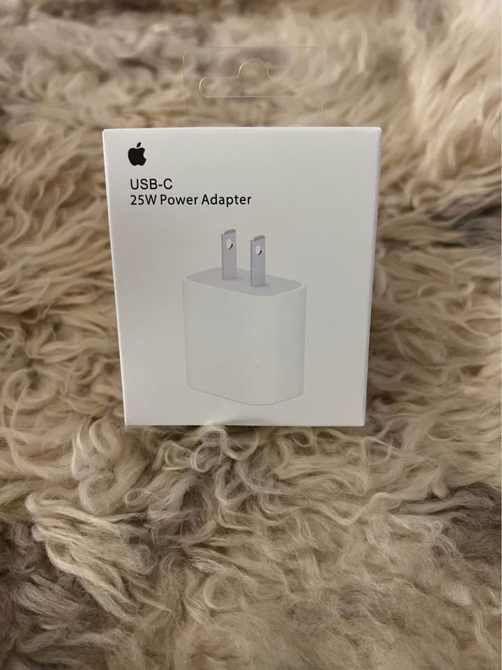 Adaptador de corriente USB-C de 25W para iphones