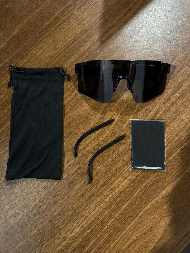 Gafas deportivas con accesorios