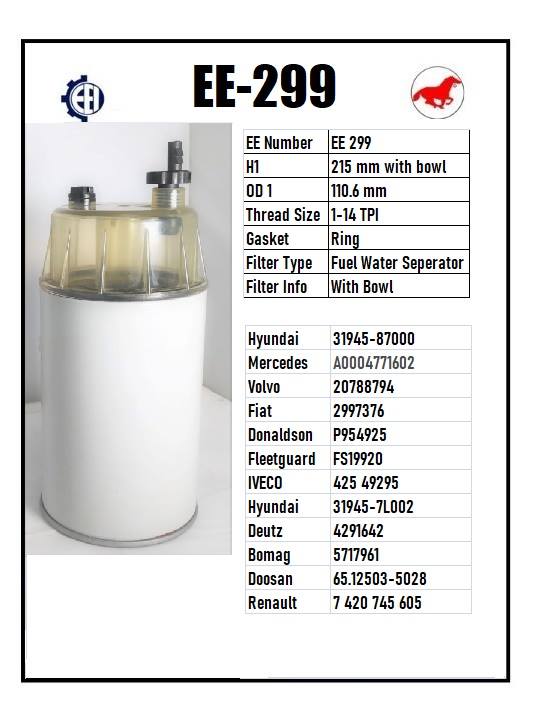 EE-299 Fuel Water Separator 
