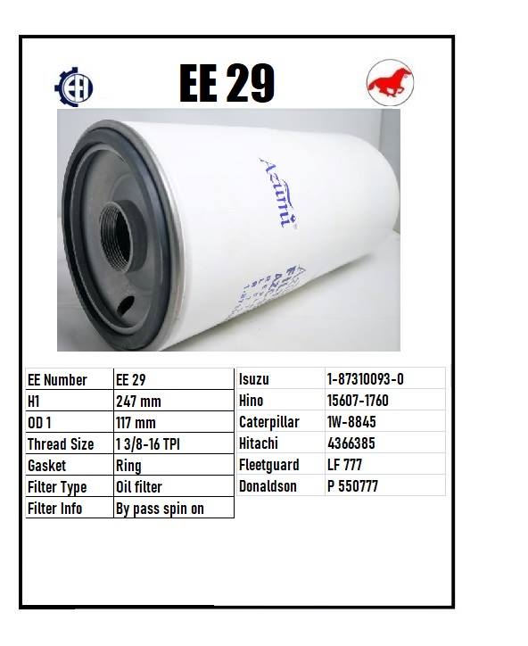 EE 29 Oil Filter