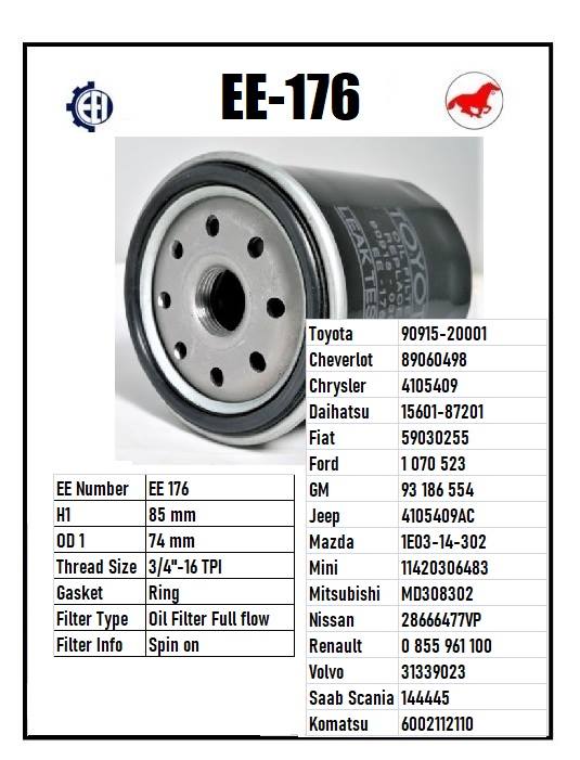 EE 176 Oil Filter