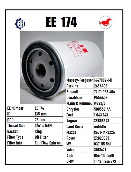 EE 174 Oil Filter