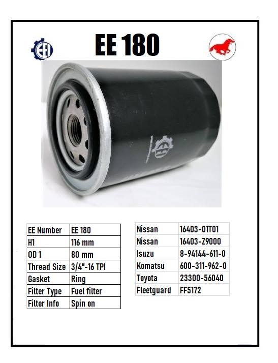 EE 180 Fuel Filter 