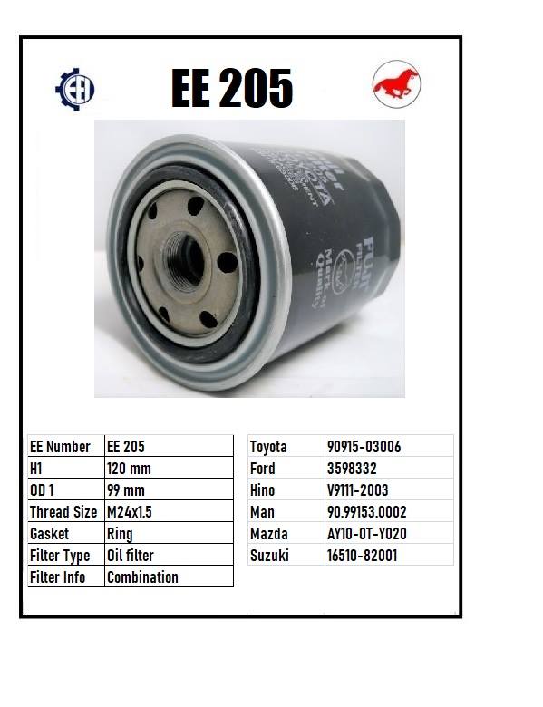 EE 205 Oil Filter