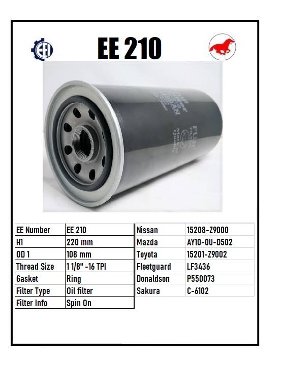 EE 210 Oil Filter