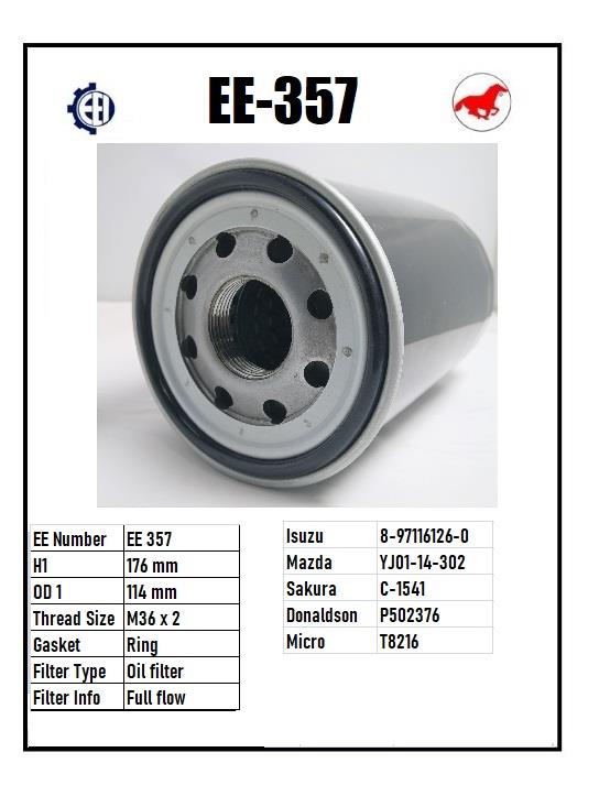 EE 357 Oil Filter