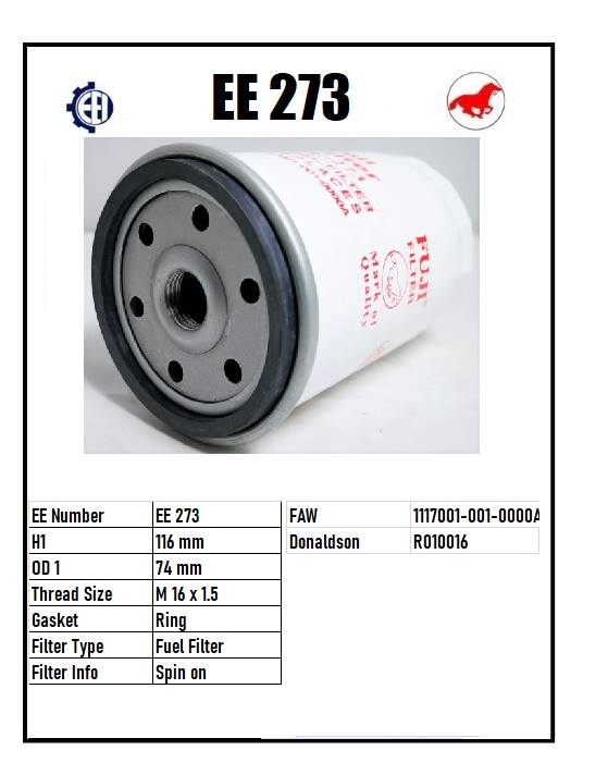 EE 273 Fuel Filter