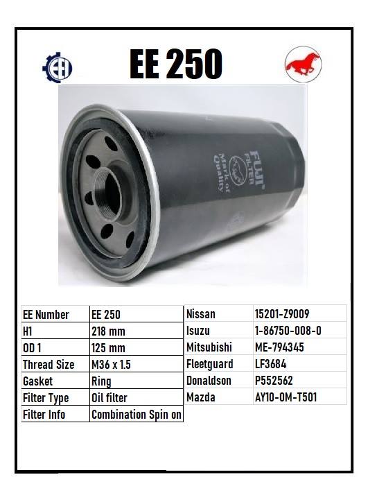 EE 250 Oil Filter