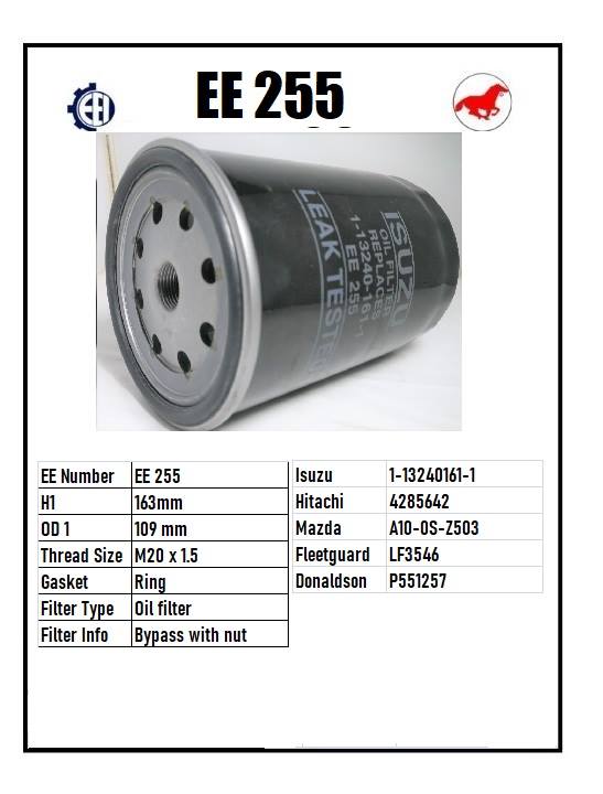 EE 255 Oil Filter