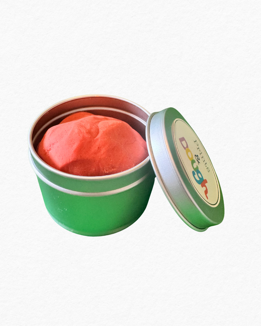 Orangefarbene Spiel knete 100g