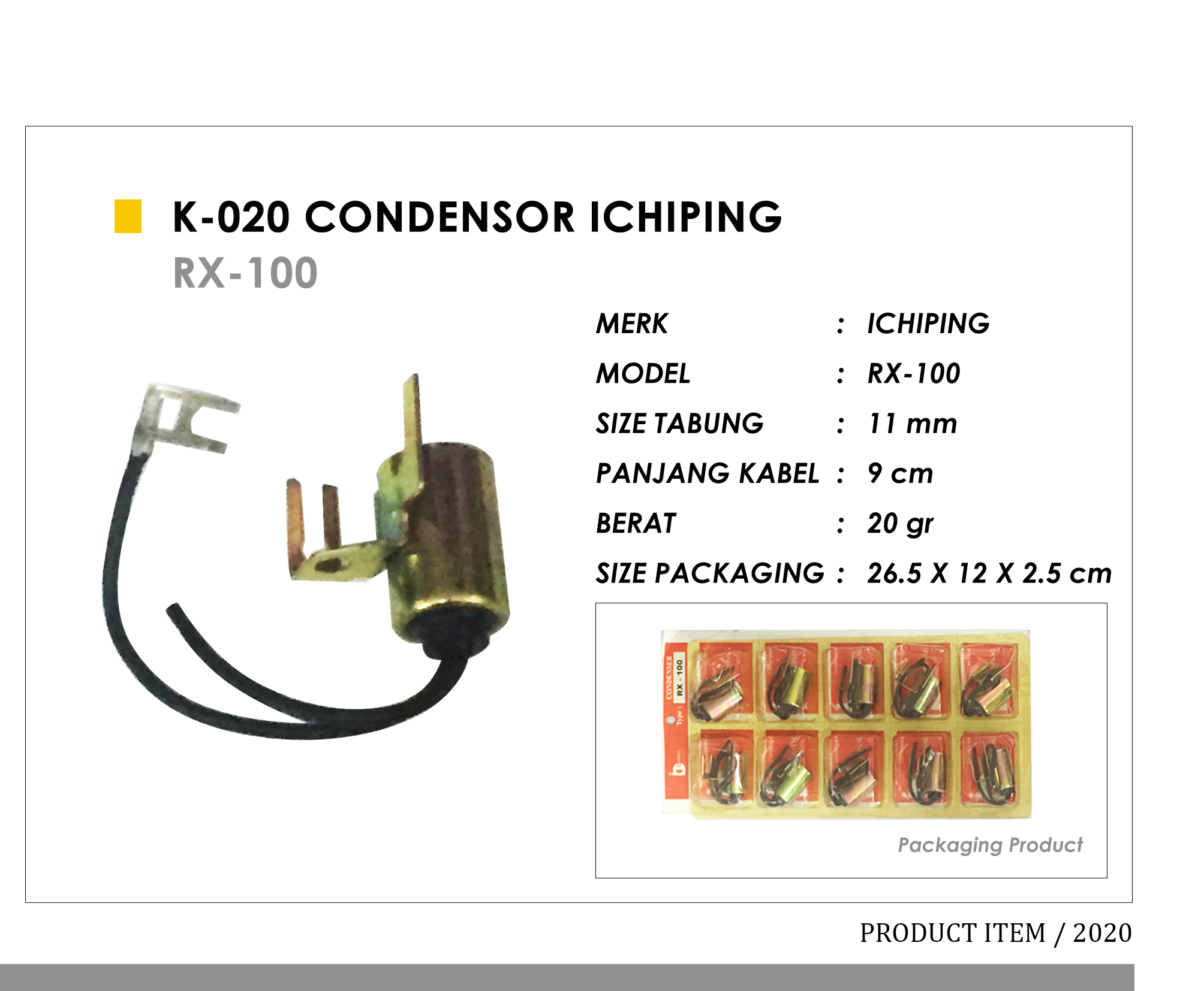 Condensor K-020