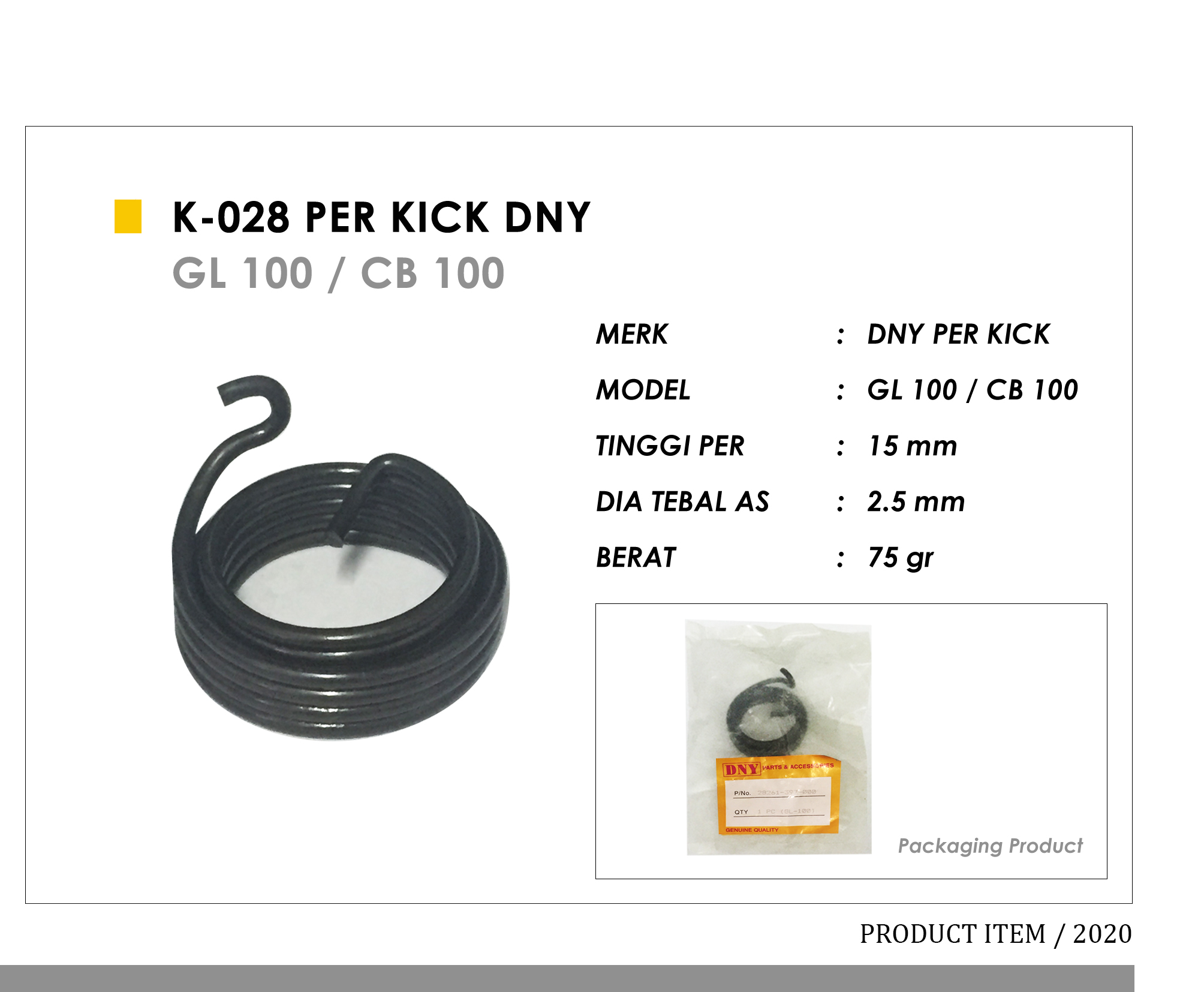 K-028 Per Kick DNY