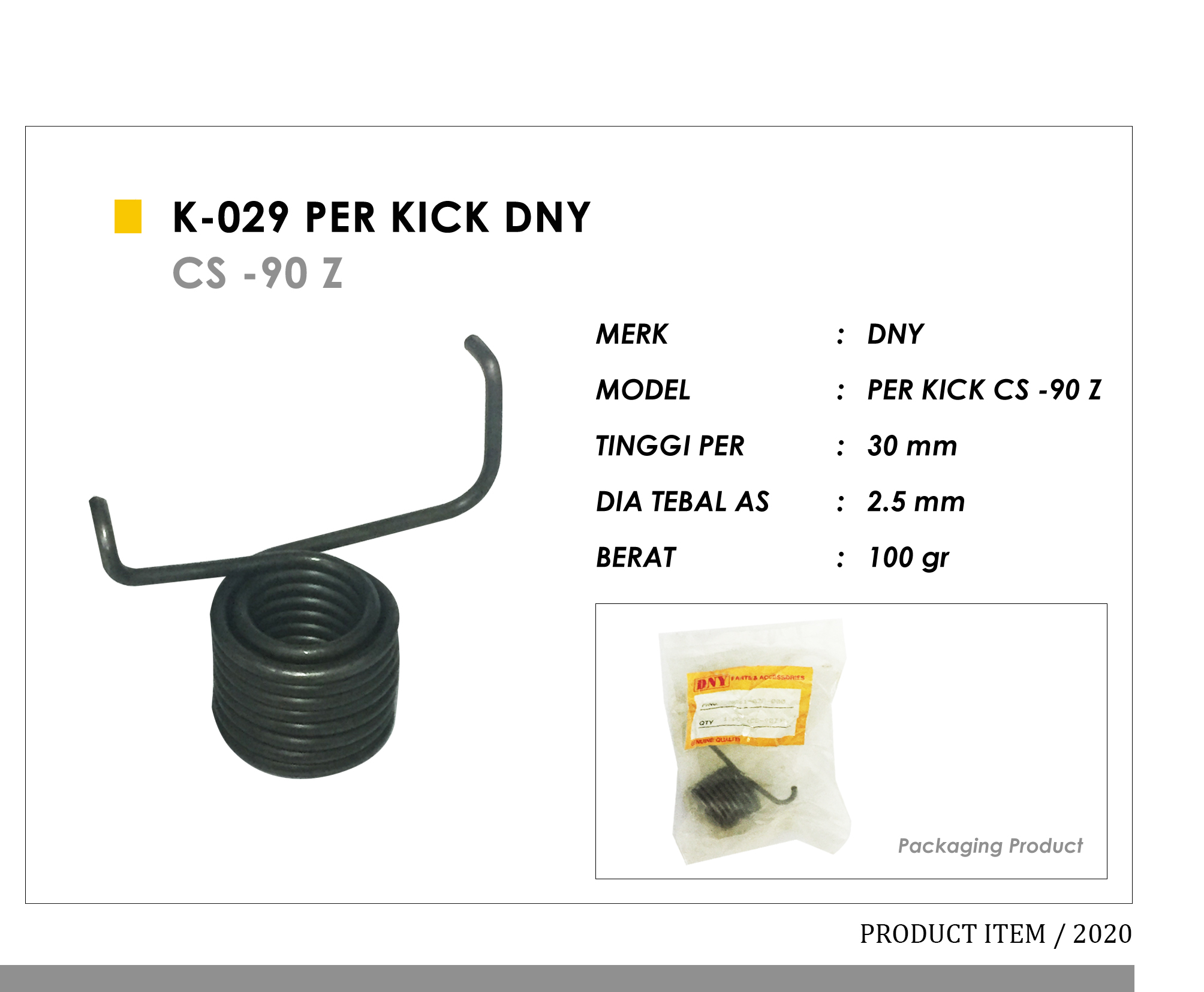 K-029 Per Kick DNY