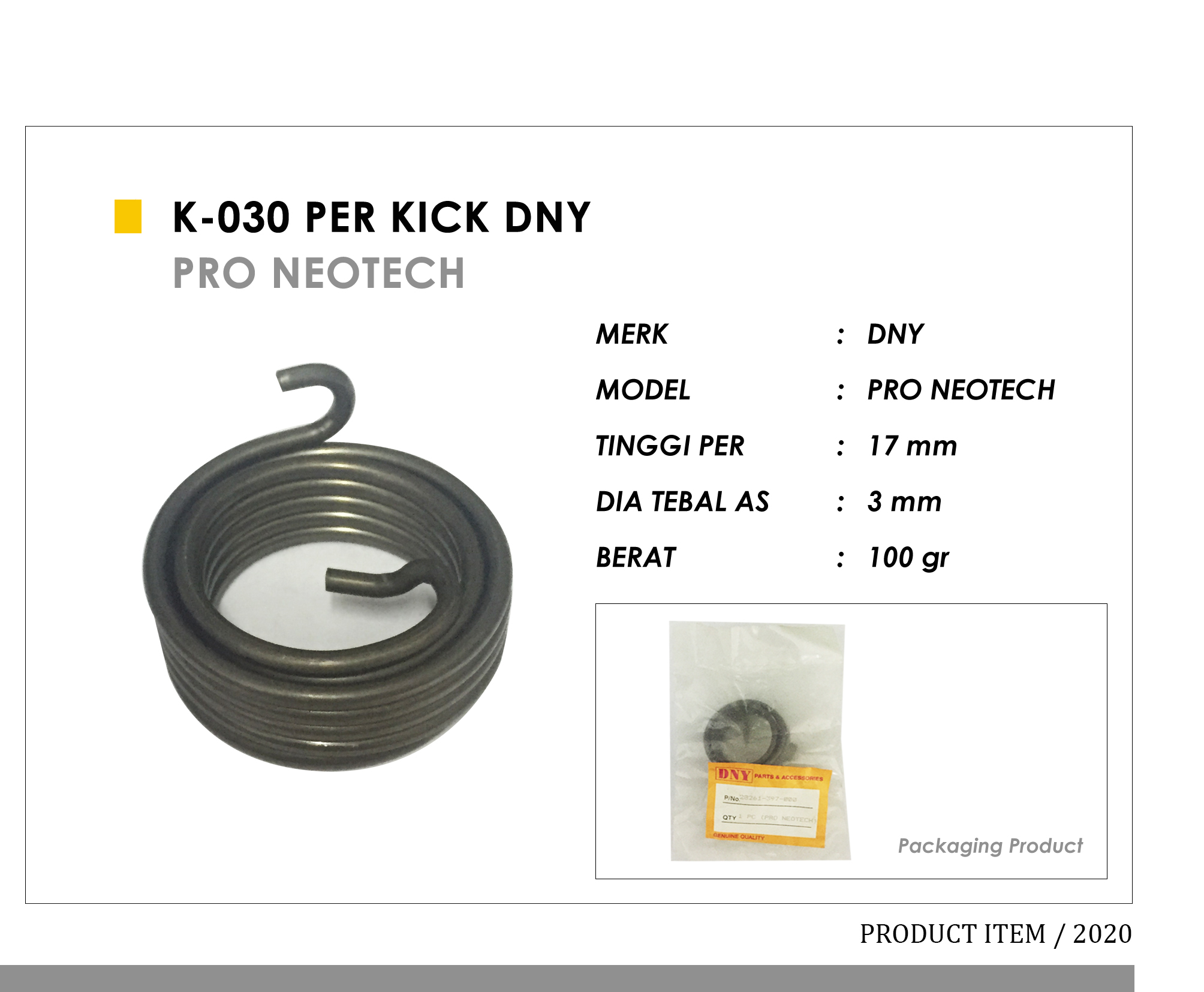 K-030 Per Kick DNY