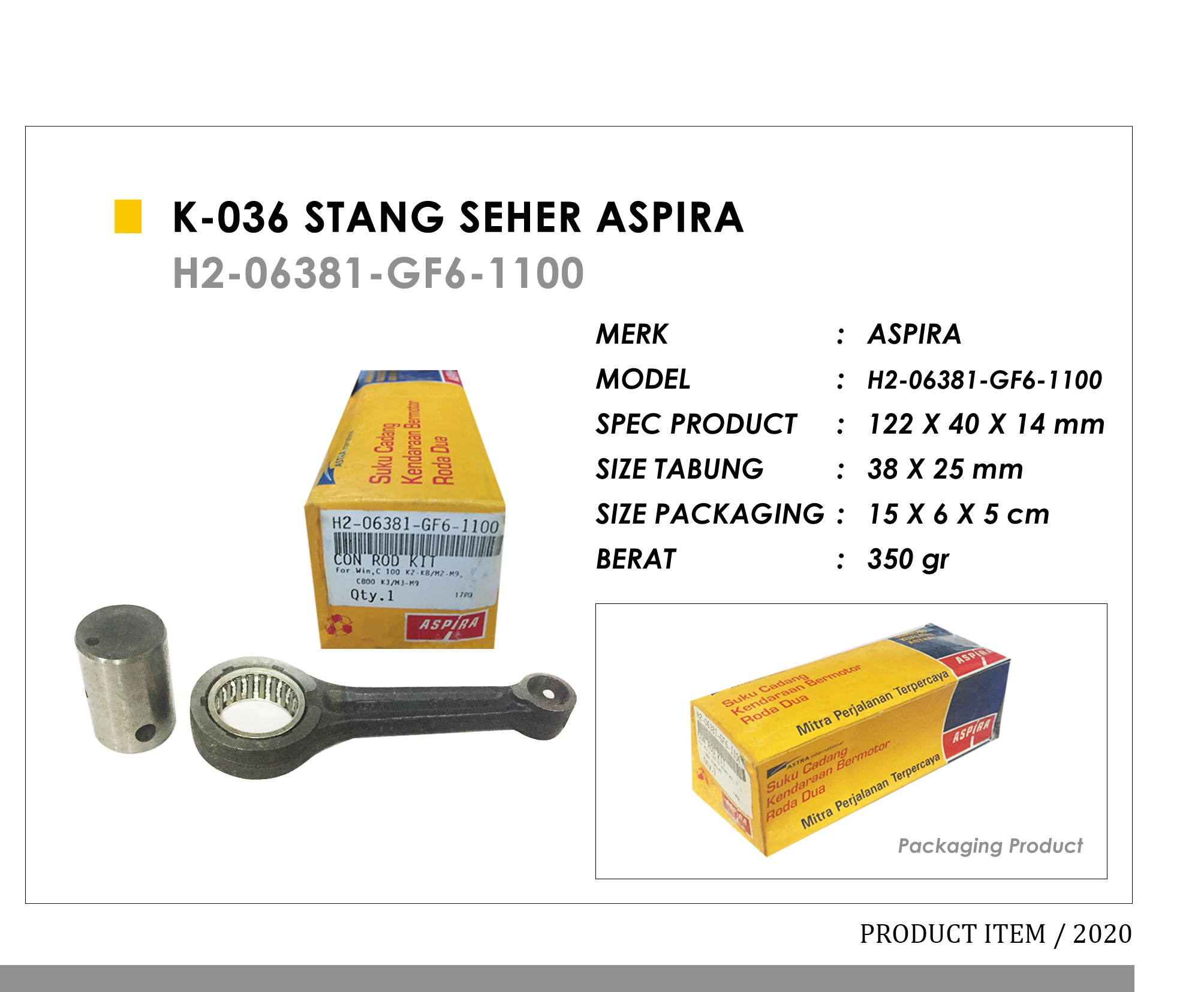 K-036 Stang Seher Aspira
