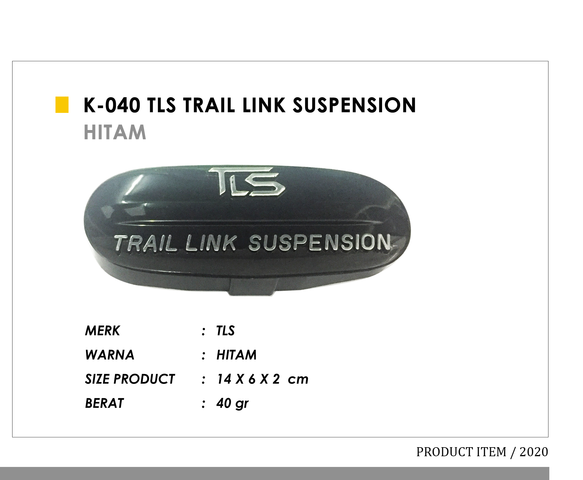 K-040 TLS Trail Link Suspension