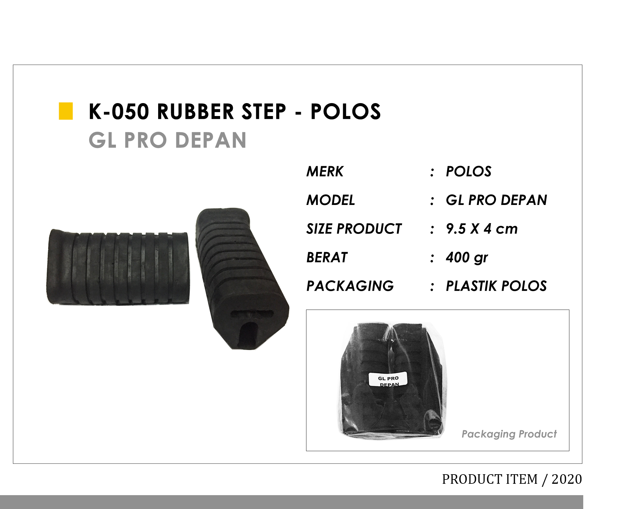 K-050 Rubber Step