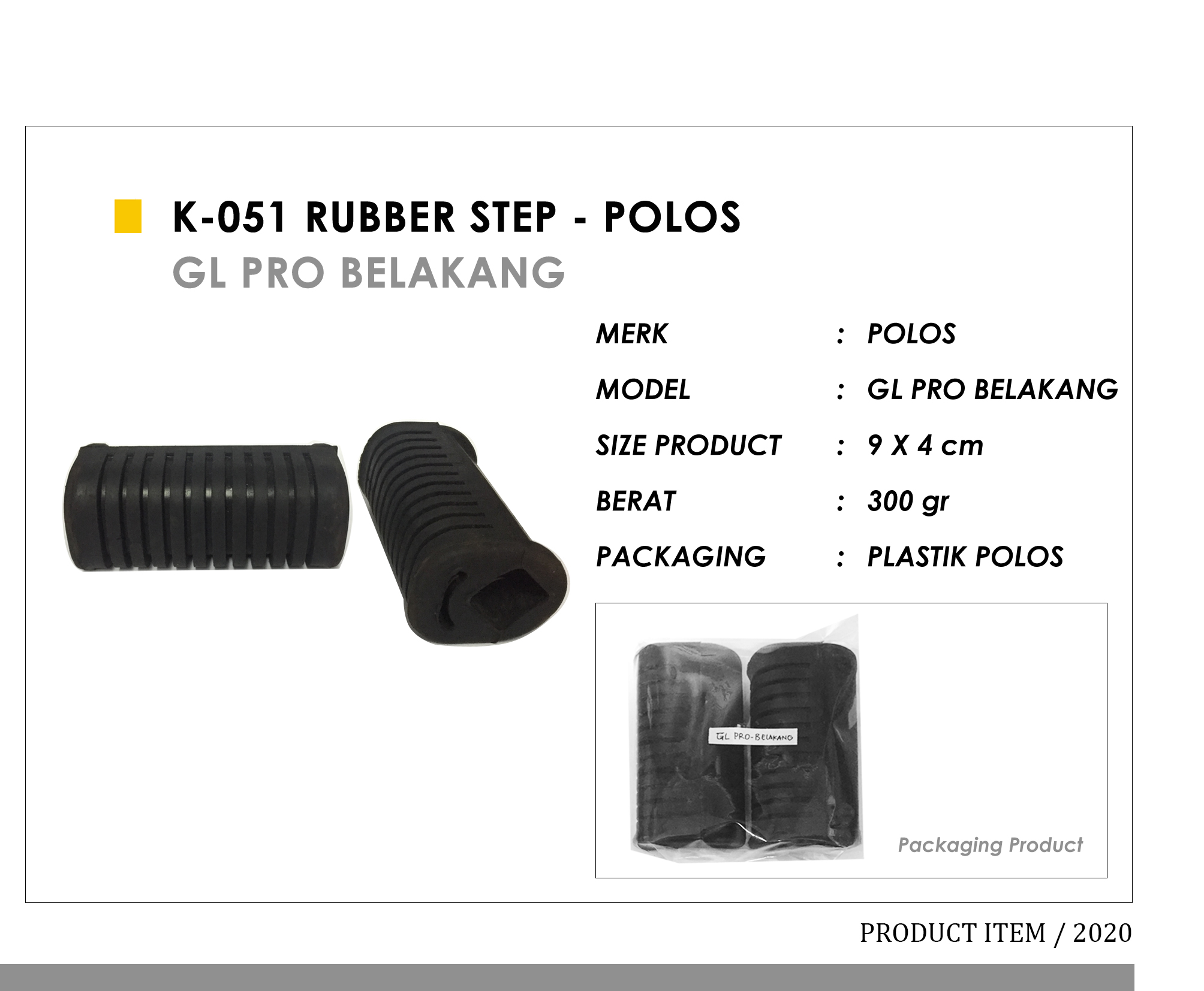 K-051 Rubber Step - Polos