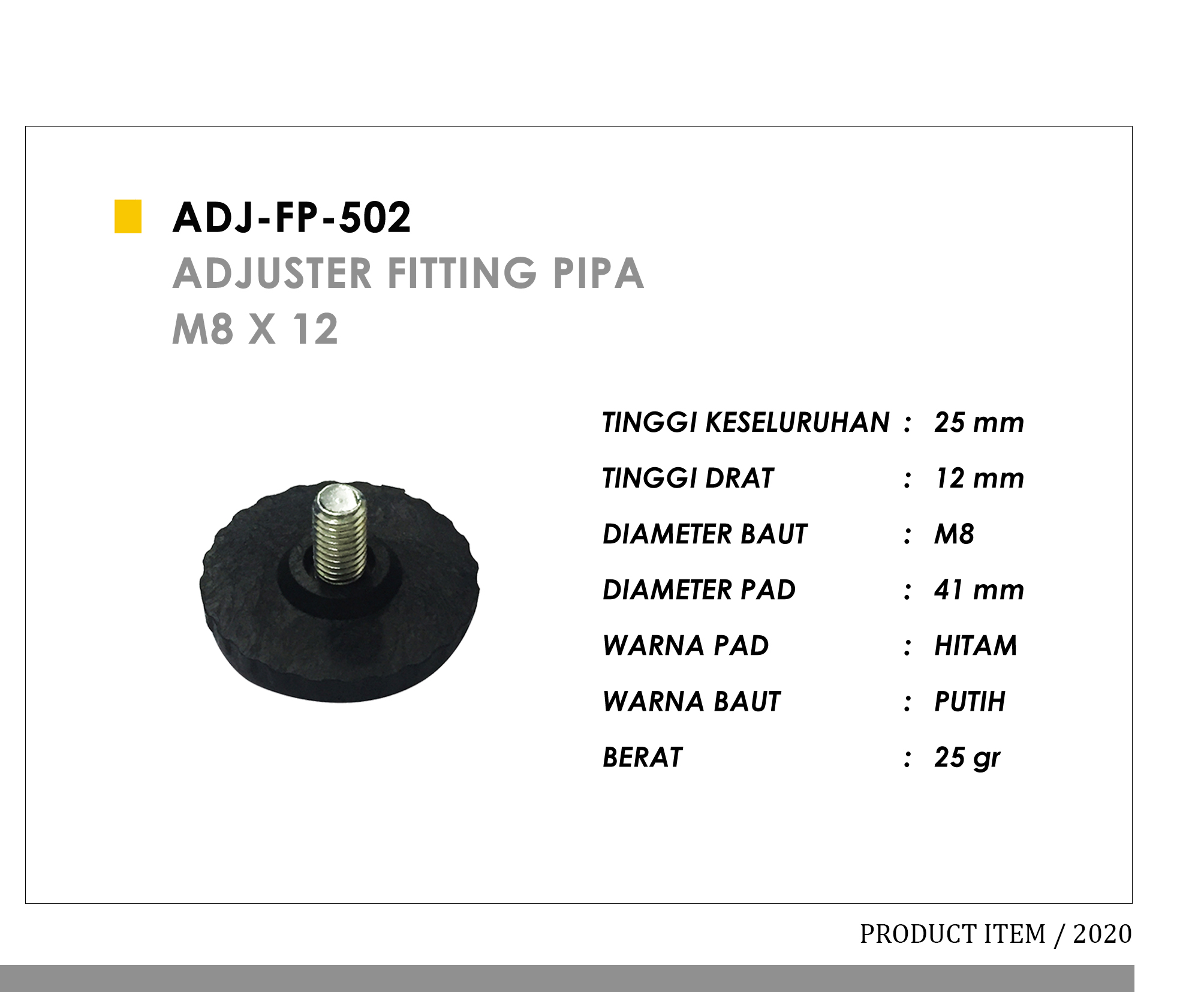 Adjuster Fitting Pipa