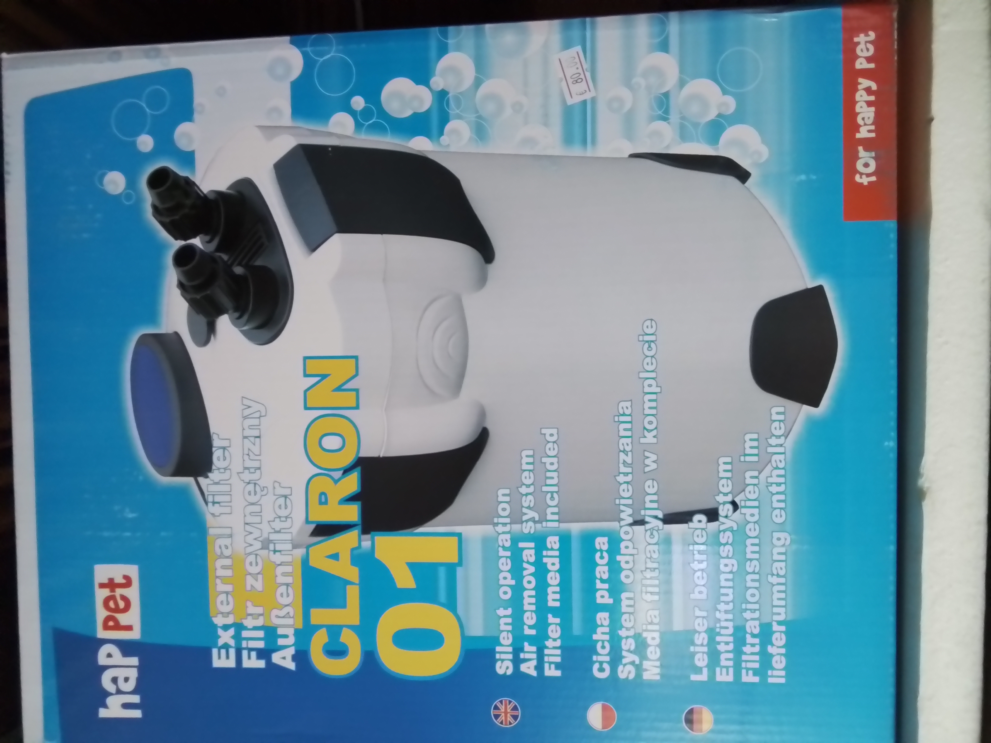 Išorinis filtras Claron 01