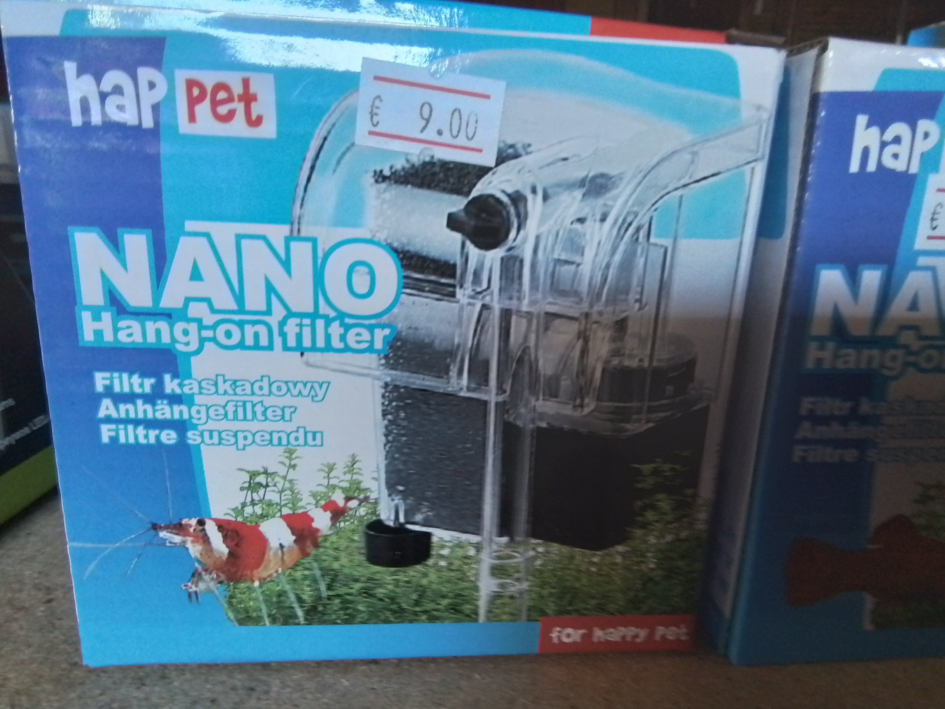 Nano pakabinamas filtras