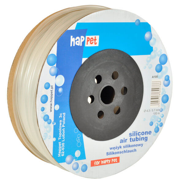 Oro šlangelė skaidri 4mm/5.5mm 1 metras