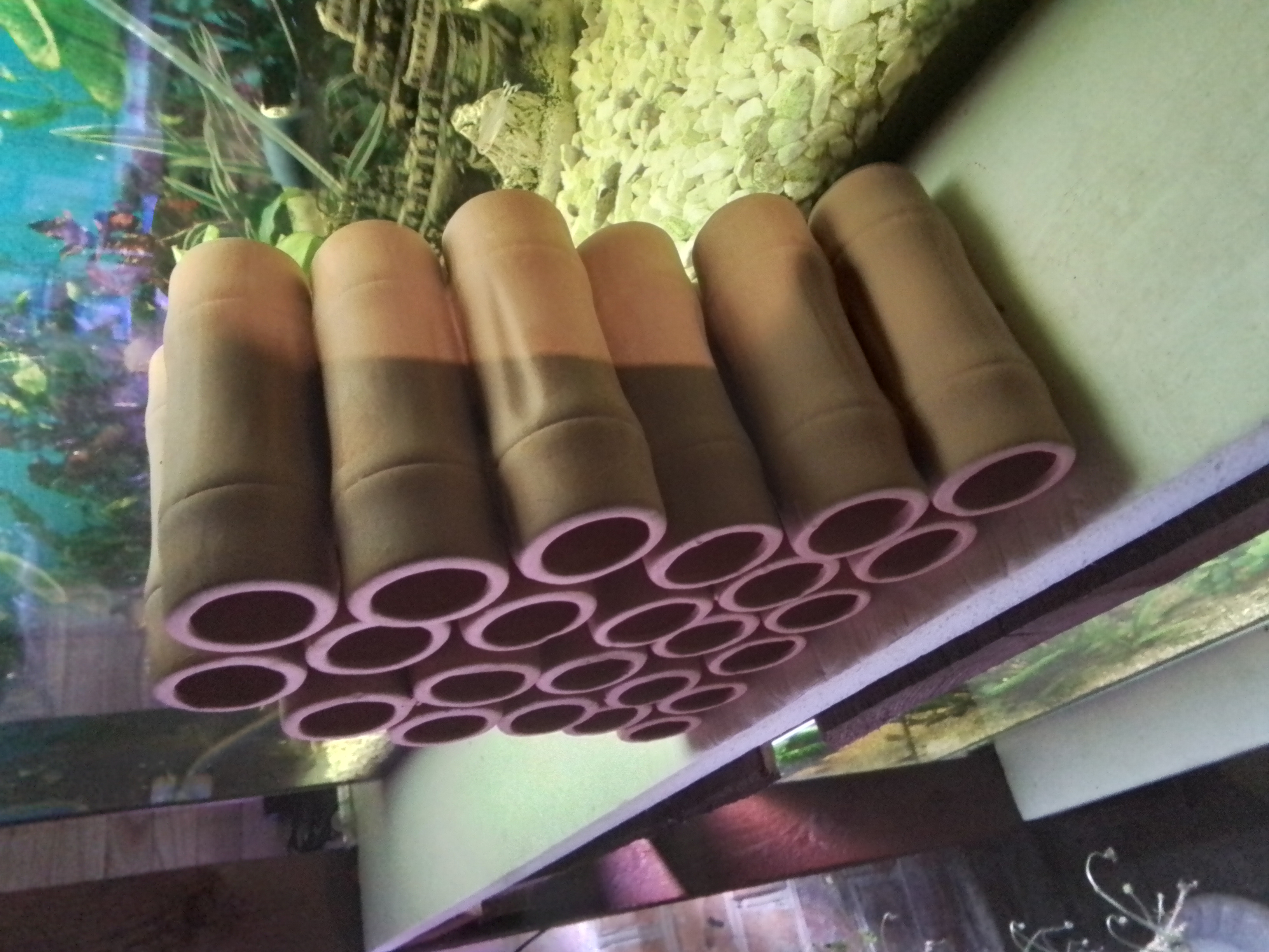 Dekoracija bambuko piramidė 3