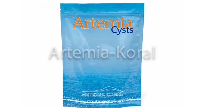 Artemijos kiaušiniai (cistos) ritinimui