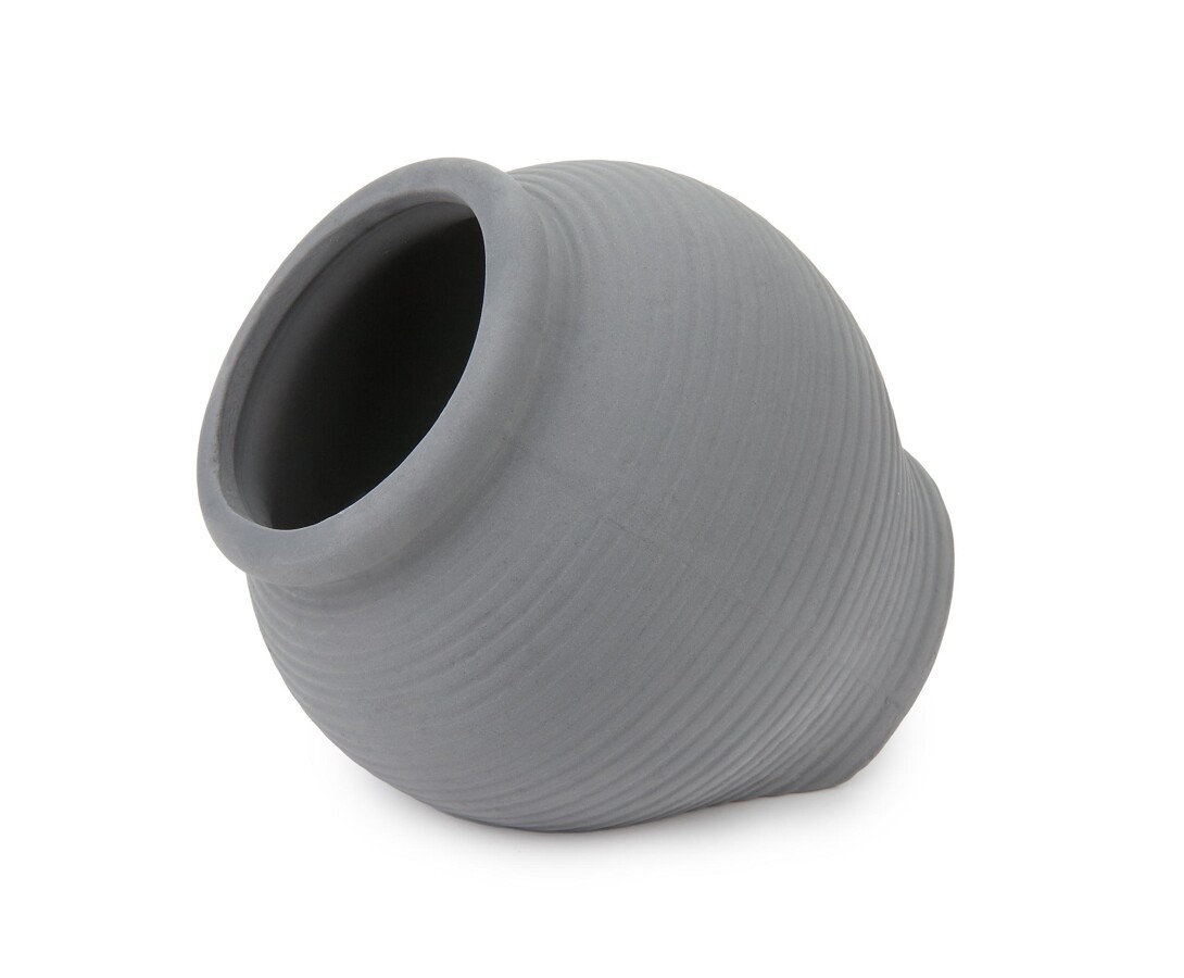 Keraminis ąsočio dekoras Happet U939 - 11 cm pilkas