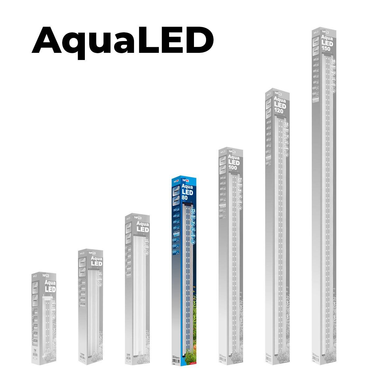 AquaLED lempa 23W/74cm LB25