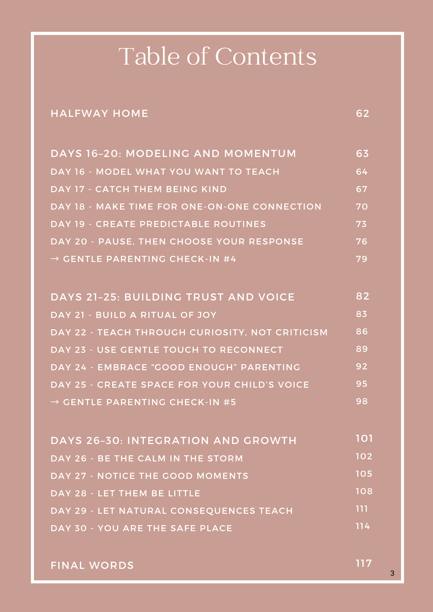 The Gentle Parenting Challenge Bundle