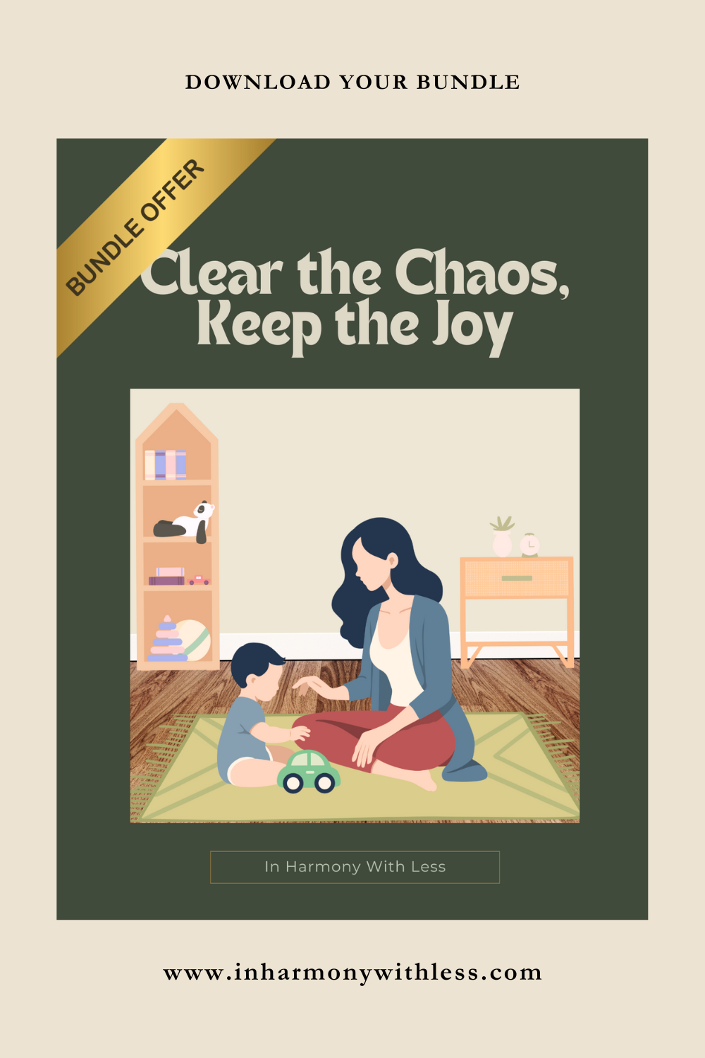 The Gentle Decluttering Bundle for Parents