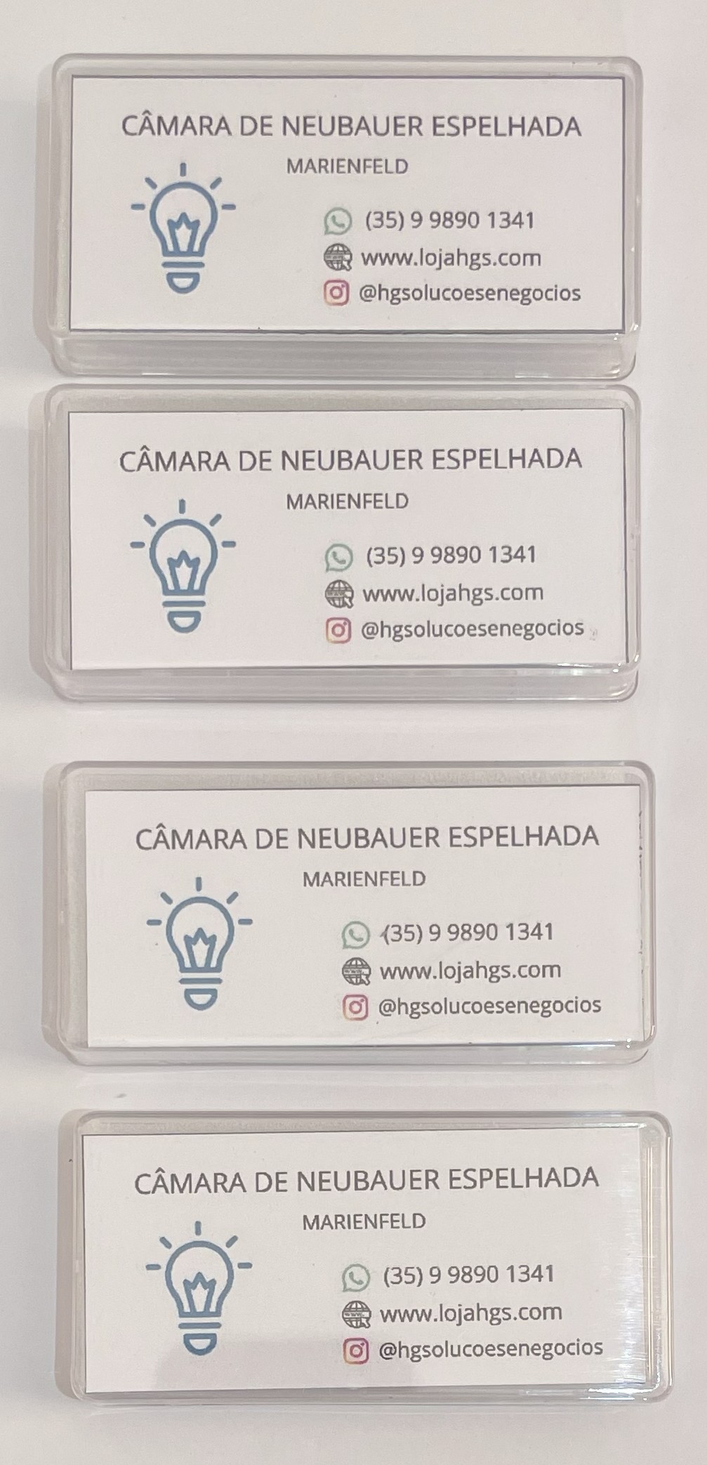 Câmara de Neubauer espelhada