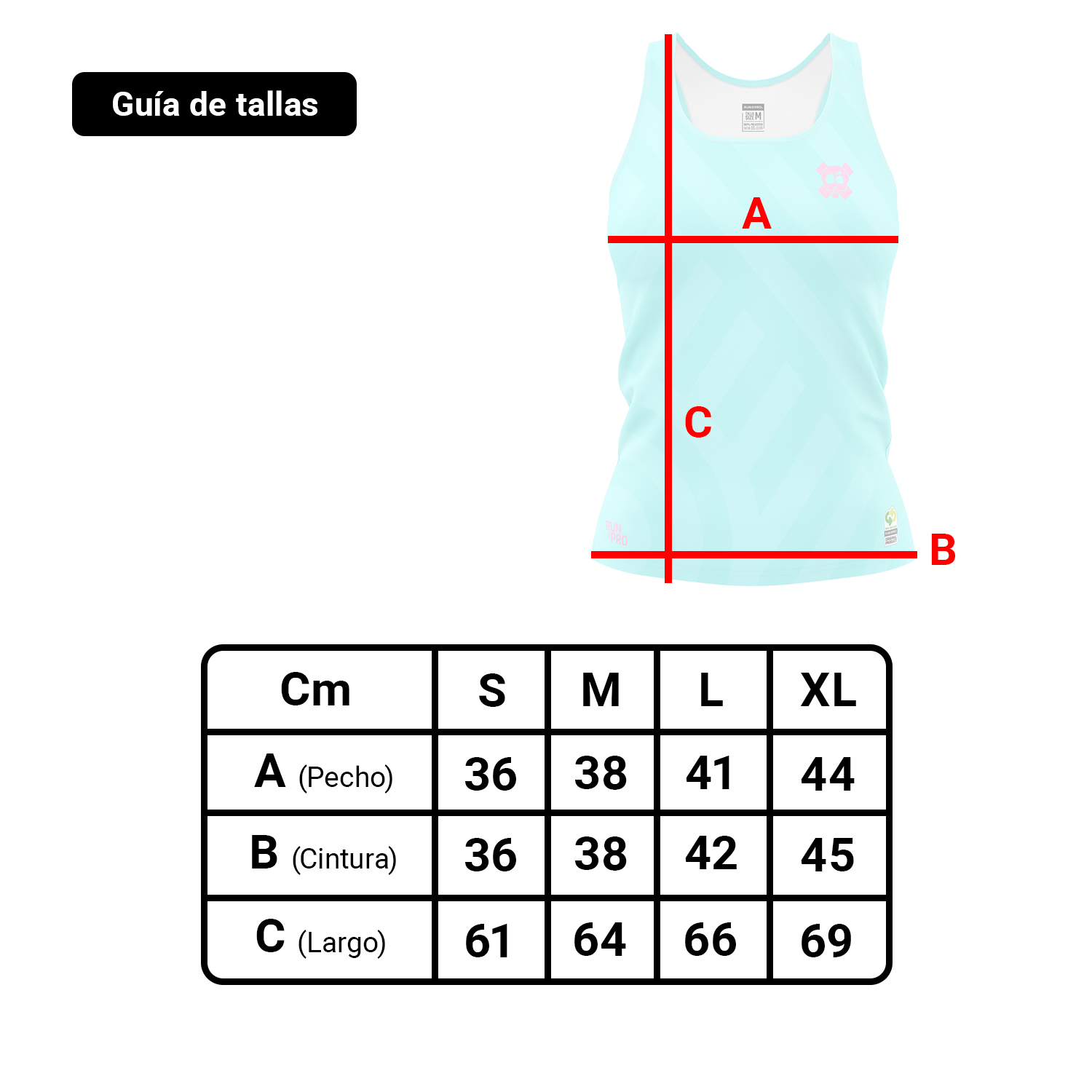 Camiseta deportiva Aqua