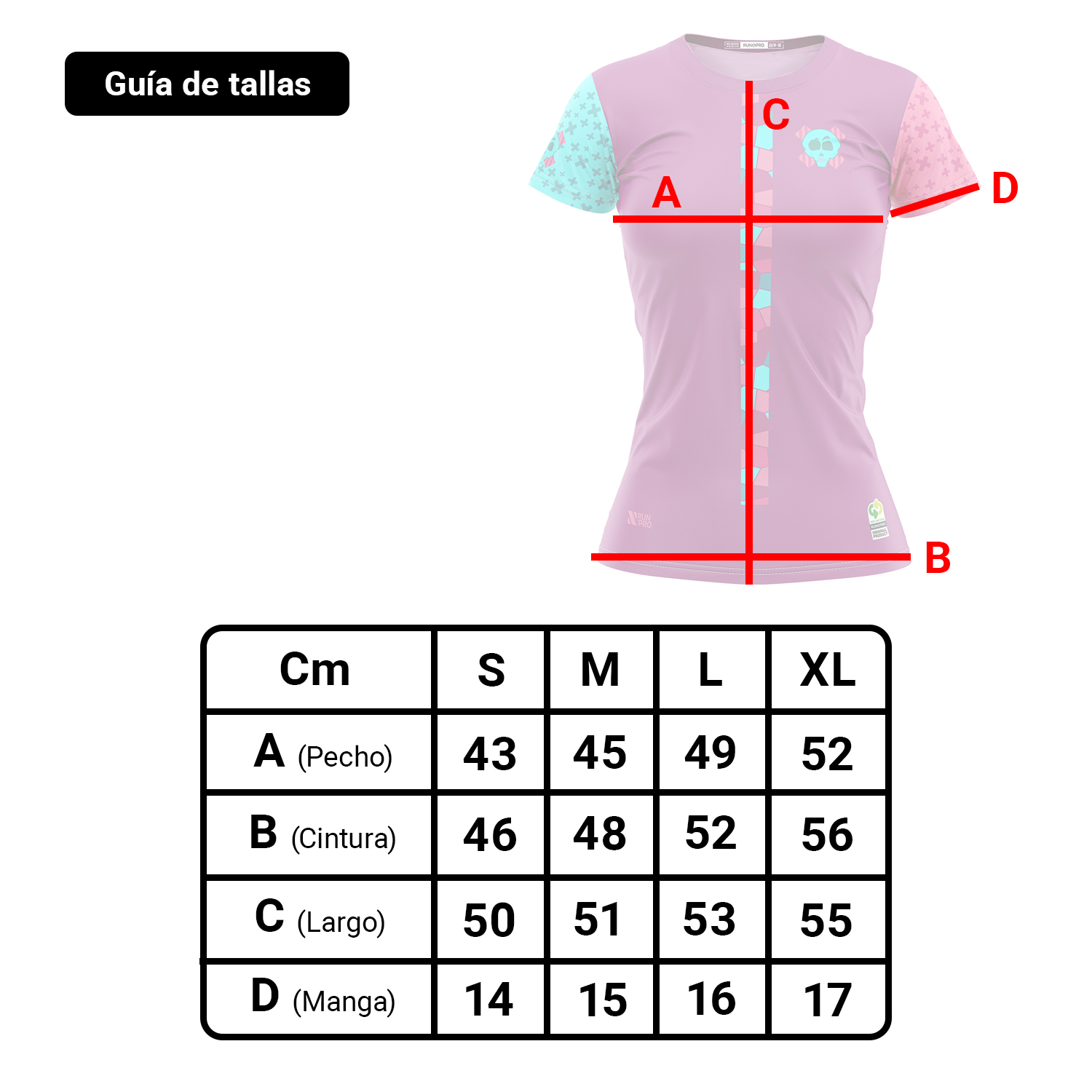 Camiseta deportiva Origen