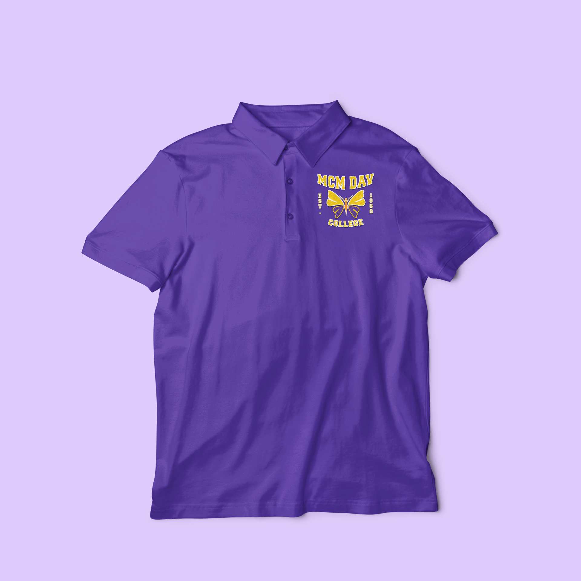 MCM College Polo Shirt