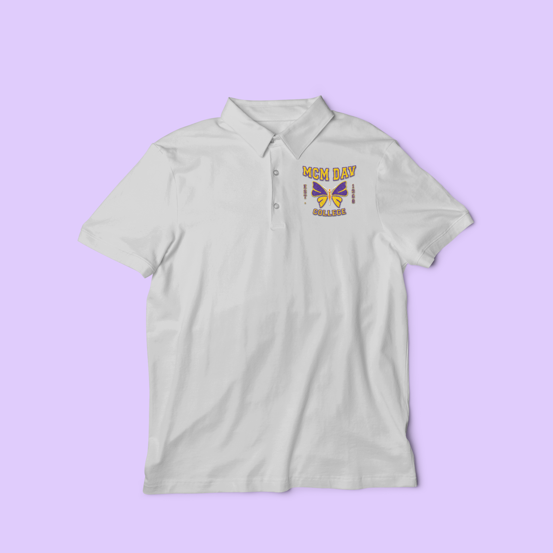 MCM College Polo Shirt