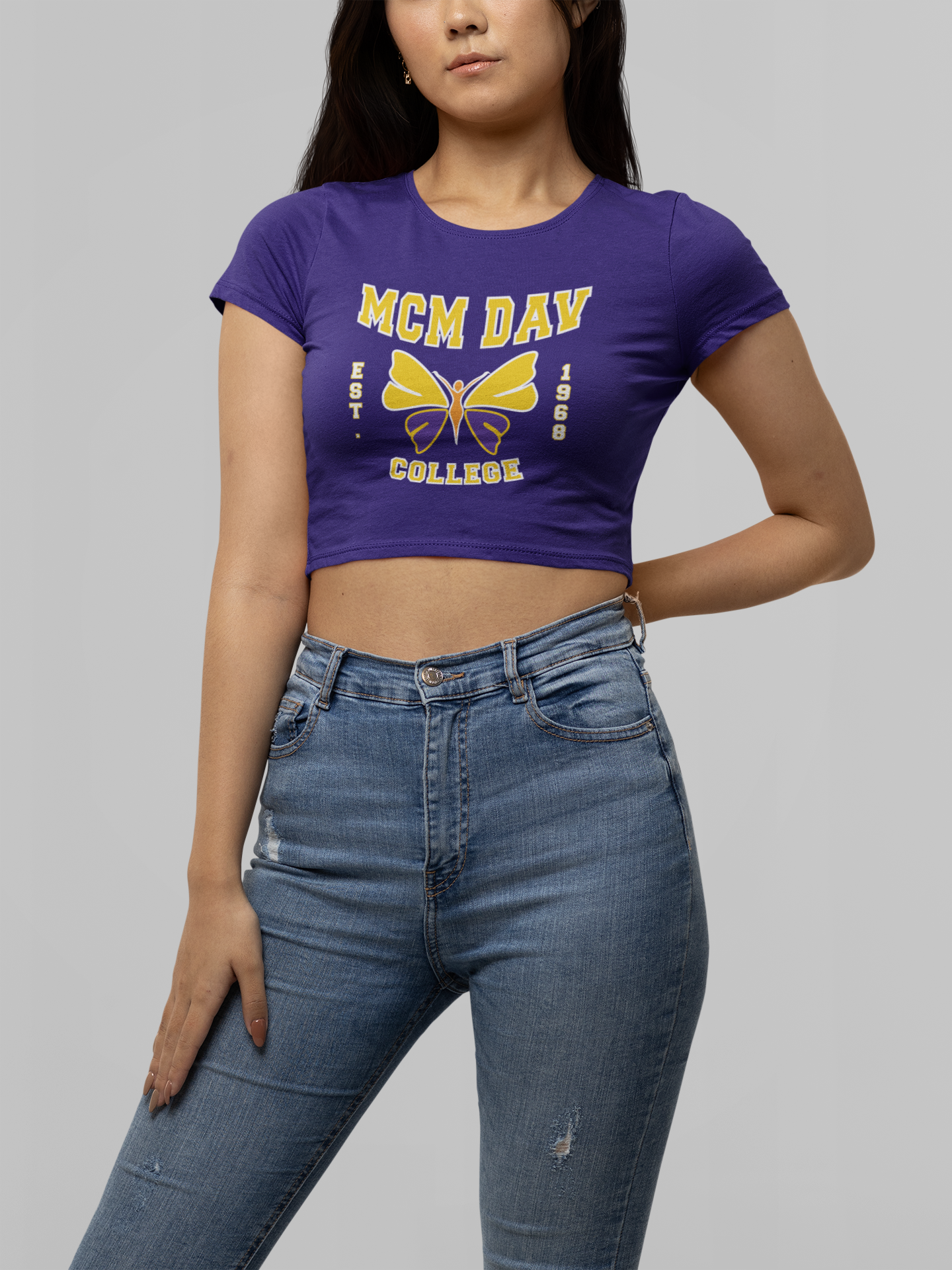 MCM DAV College Crop Top