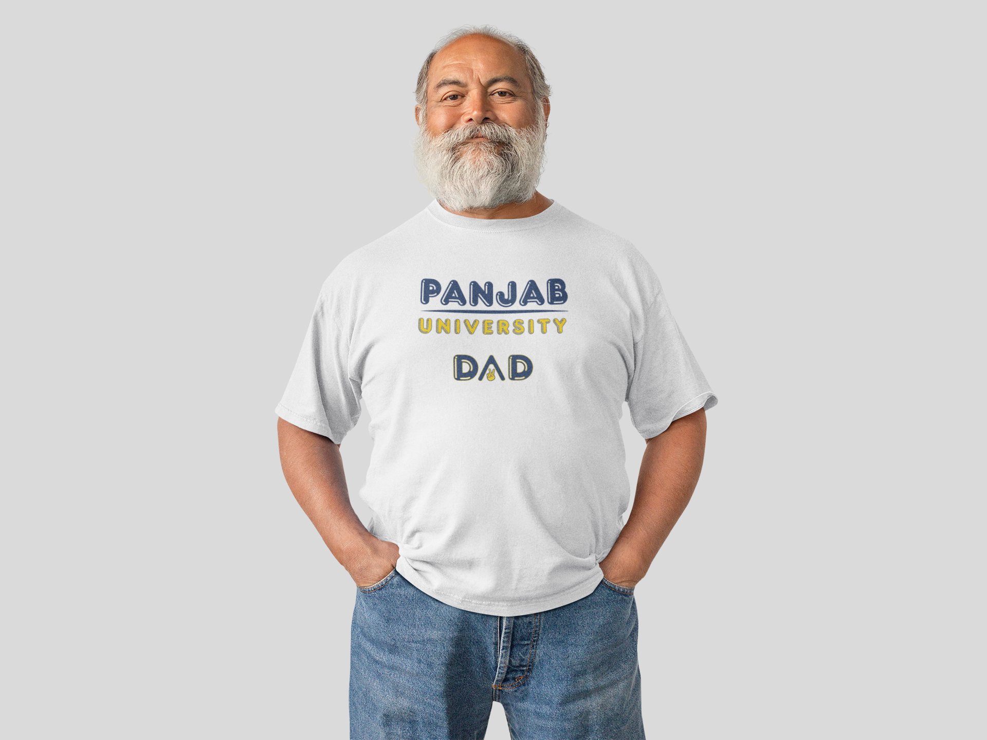 Panjab University Dad T-Shirt