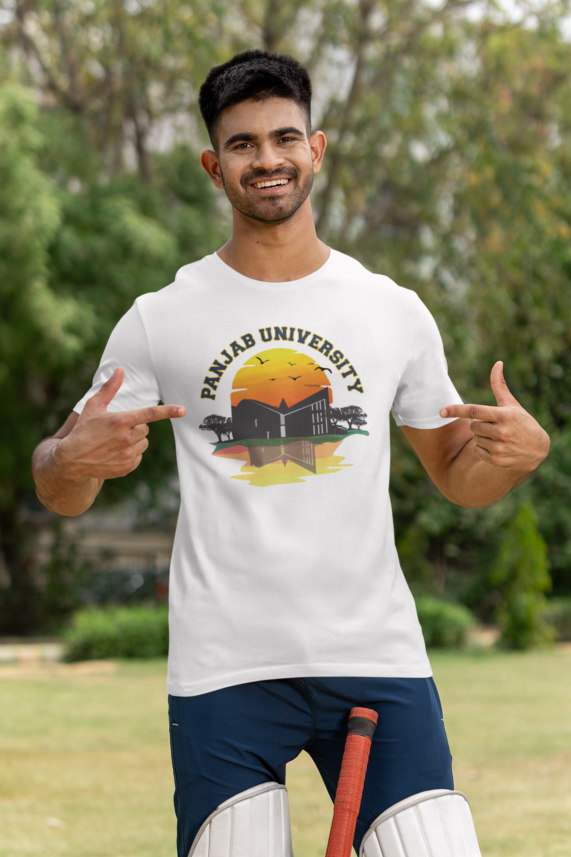 Panjab University Cherish your Campus T-shirt