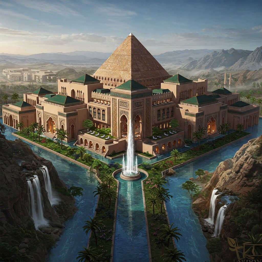 تصميم\تعديل المباني بنمط الهندسة المقدسة