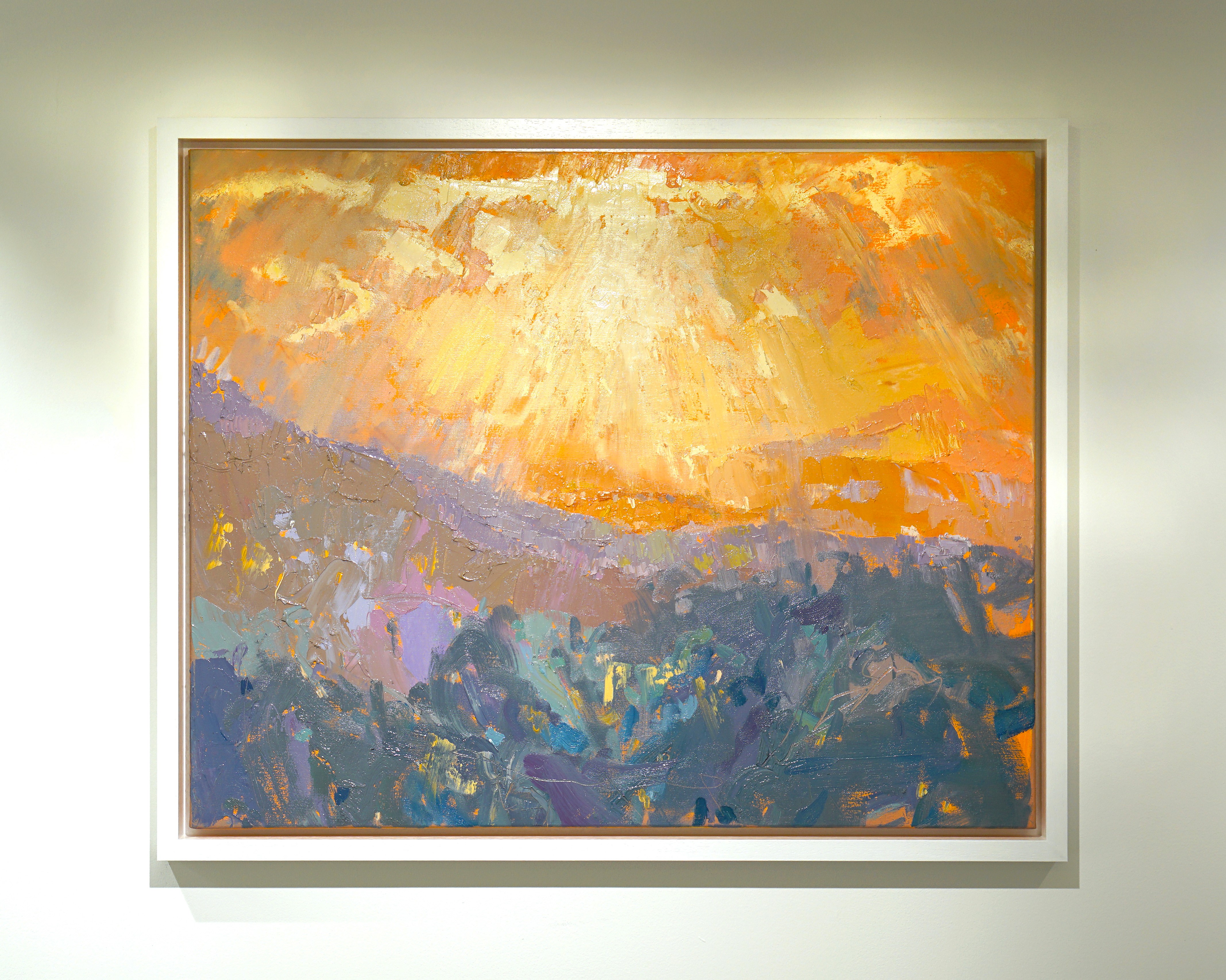 Light Pouring Into the Valley by Eagle's Nest