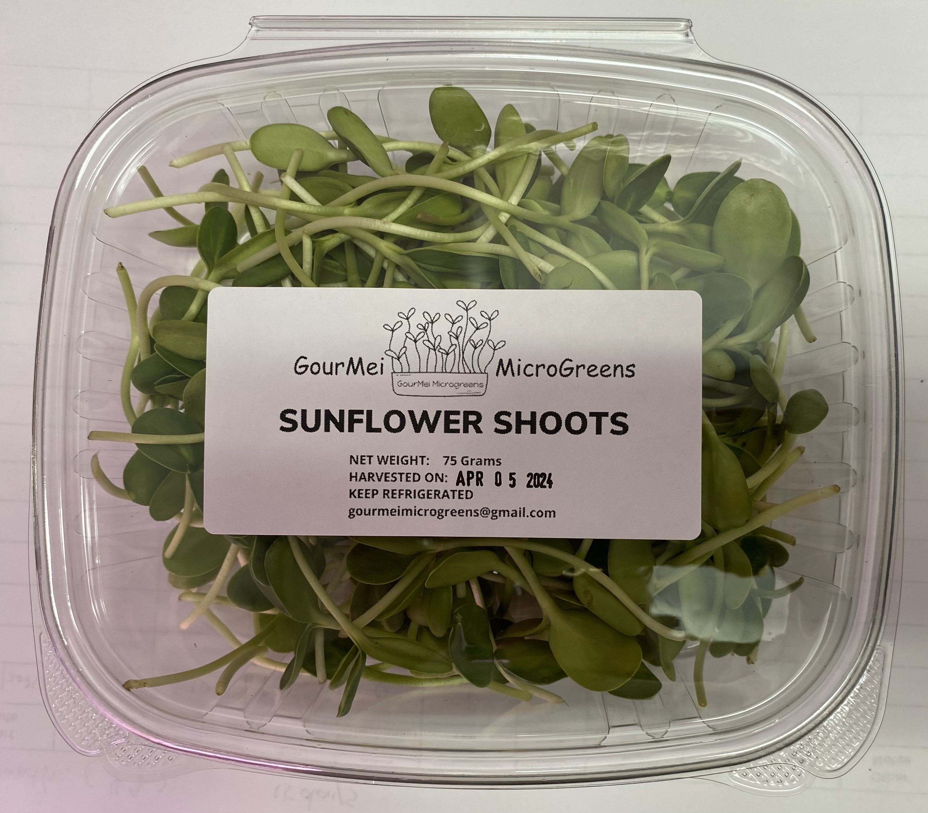 Sunflower Shoots 120g