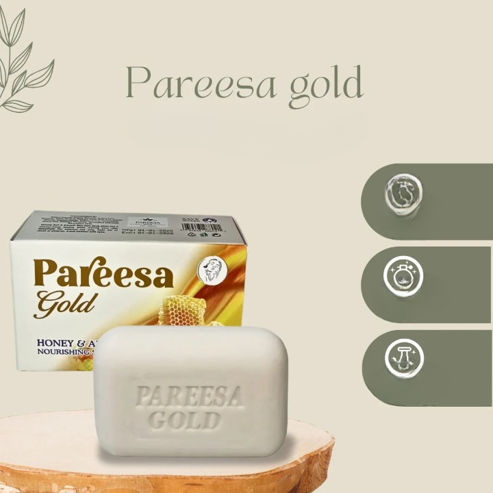 Pareesa Gold Honey & Almond Soap