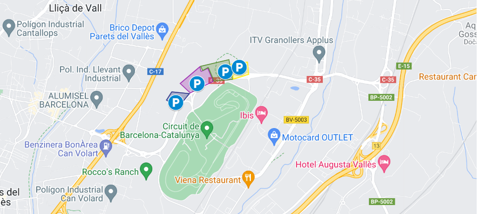 F1│Barcelona│12.6.-14.6.2026│ PARKING