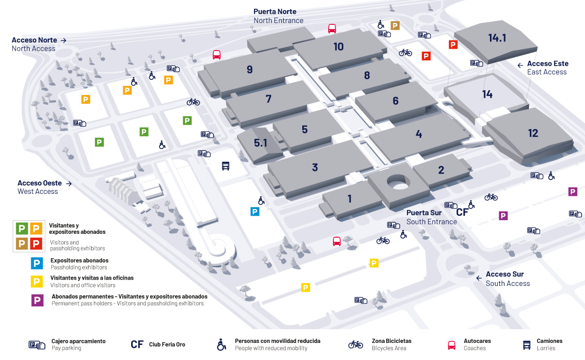 Madrid F1 Grand Prix Parking - IFEMA Car Park 