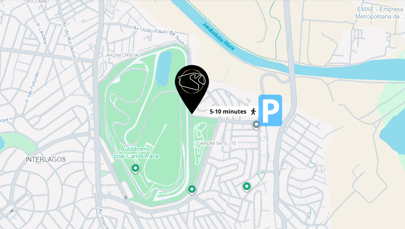 São Paulo F1 Parking – Estacionamento Boiadeiro Interlagos