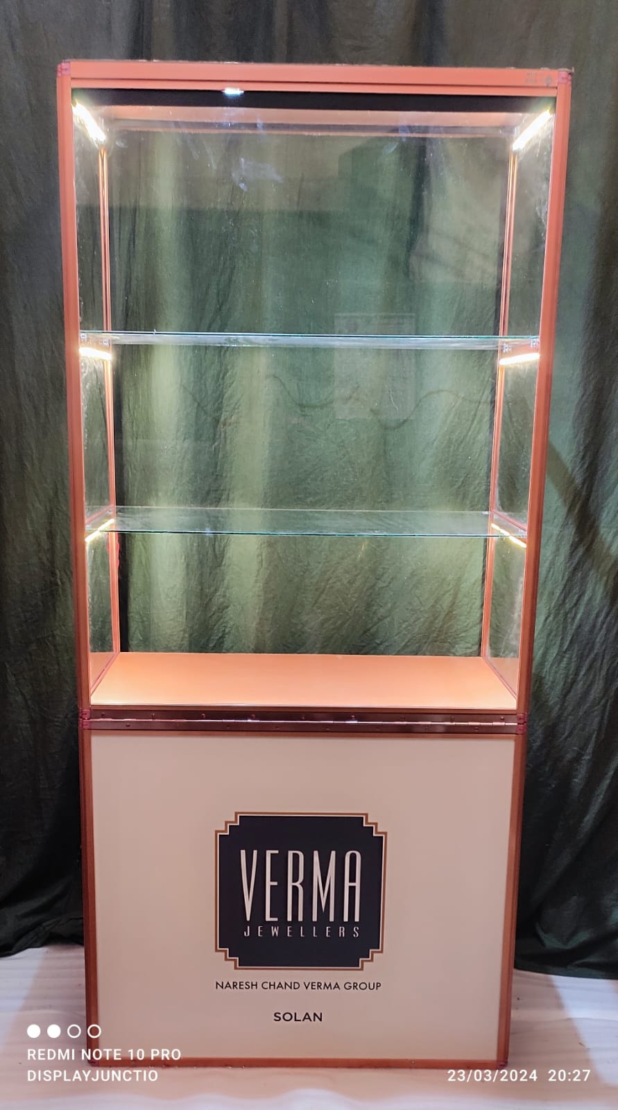 3D folding Jewelry Display Tower